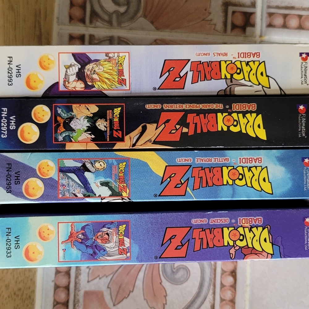SOLD-------------------------------------------------Dbz babidi vhs set uncut - Picture 2 of 2